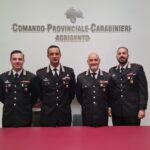 AGRIGENTO – L’Arma dei Carabinieri di Agrigento si rinnova con l’arrivo di tre nuovi Ufficiali.