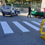 Favara. Rinnovate le strisce pedonali e gli stalli disabili: sanzioni in arrivo per i trasgressori