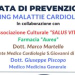 Favara. Domenica 10 novembre 2024, Giornata di prevenzione “Screening malattie cardiologiche”